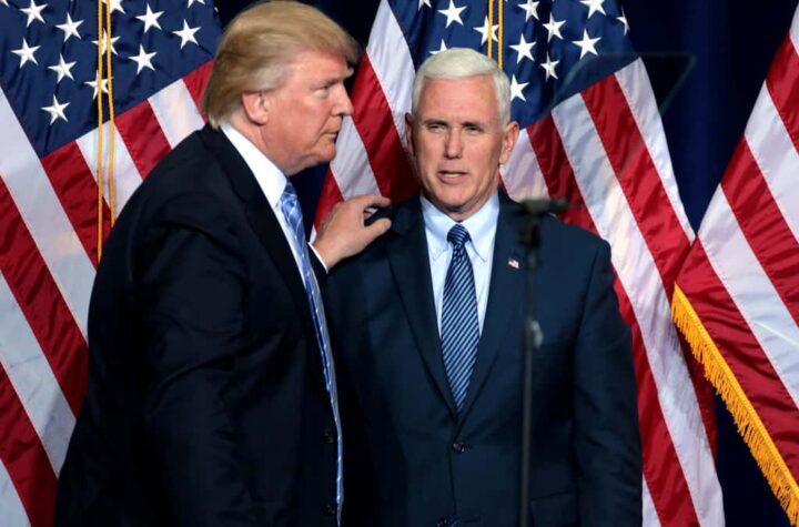 Trump and Pence photo