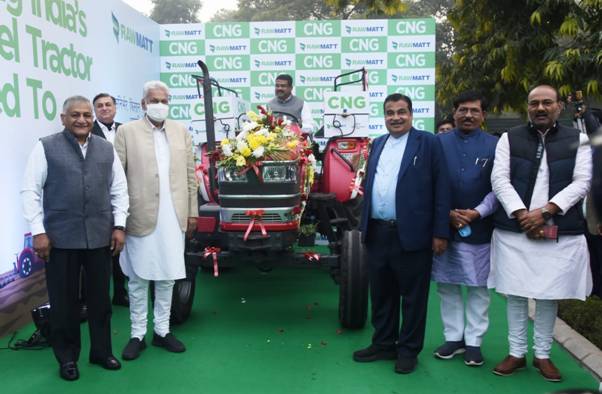 India's first CNG tractor